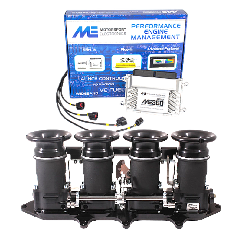 Ford Zetec Silvertop/Blacktop Throttle Bodies & ME360 ECU Package